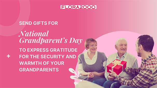 Send Gifts On National Grandparents Day To Express Gratitude For The Security And Warmth Of Your Grandparents