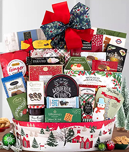 Festive Gourmet Gift Basket