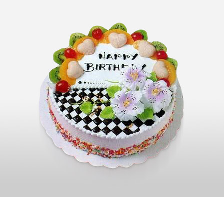 Fruitylicious - Send Fruit Cake China On Birthday, Anniversary, Valentines  Day | Same Day Cakes. to China - Flora2000