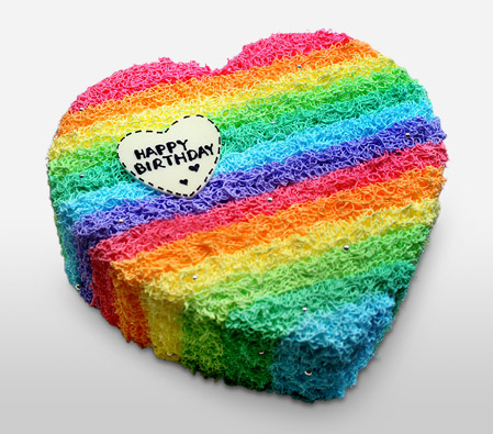 Erivum Puliyum: My First Fondant Cake - A Birthday Cake for my better half  :-)