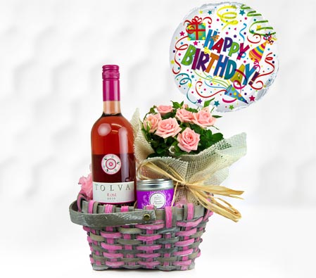 Birthday Explosion Gift Basket | Champagne Life Gifts