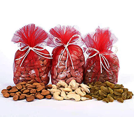 Nature Christmas Exclusive Dry Fruits Gift Hamper (Dry Fruits Box with  Candles)
