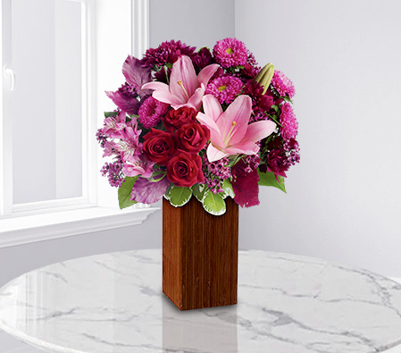 Verry Pink - Flowers Arrangement