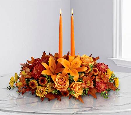 Fiery Fall Centerpiece