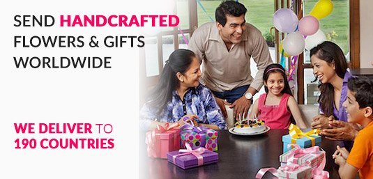 Send Handcrafted flowers and gifts in Pakistan